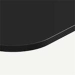 Negra con perfil negro